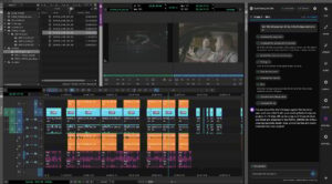 Avid Media Composerの編集画面とReady to Editパネル