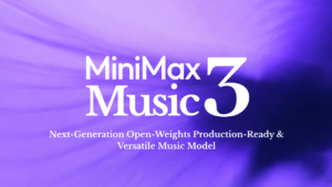 MiniMax Music 3.0の公式キービジュアル