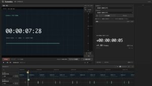 Zuremiruの実画面。映像と音声の時間差をミリ秒・フレーム・タイムコードで表示する無料Webアプリ